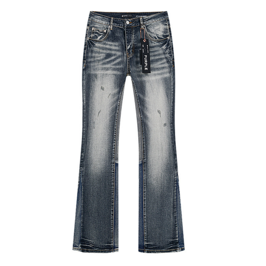 Purple Flared Jeans