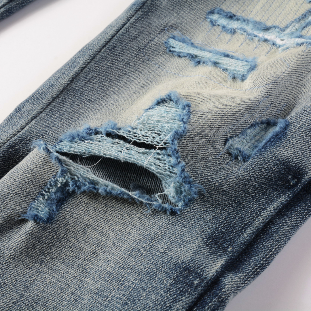 Amr Logo Blue Jeans