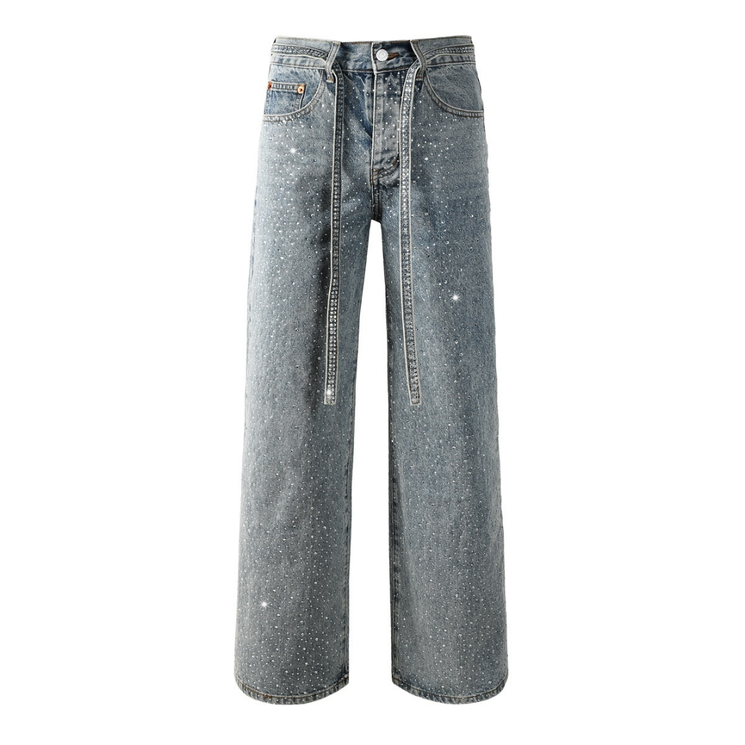 Purple Diamonds Blue Jeans