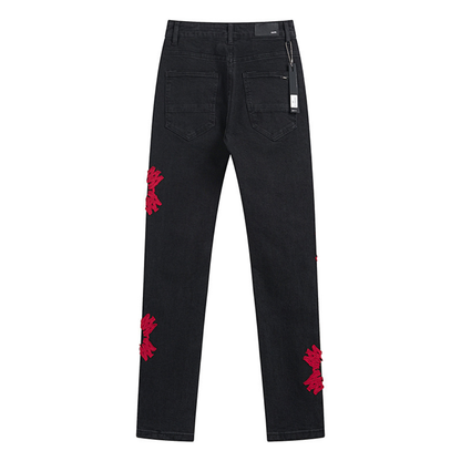 Amr Varsity Logo Jeans