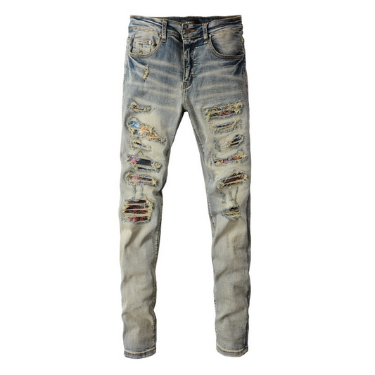 Amr Gradient Blue Jeans