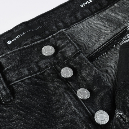 Purple Black Diamonds Jeans