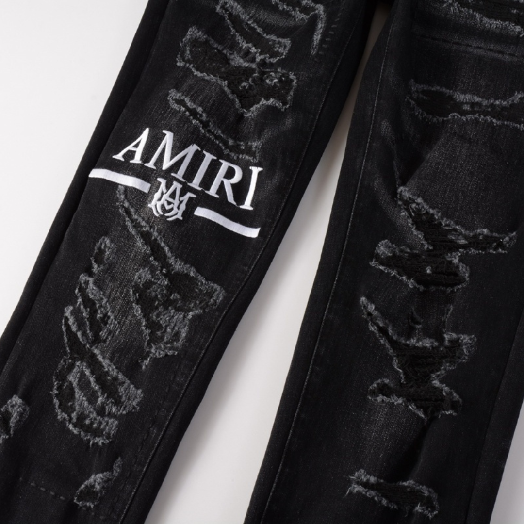 Amr M.A Bar Black Jeans