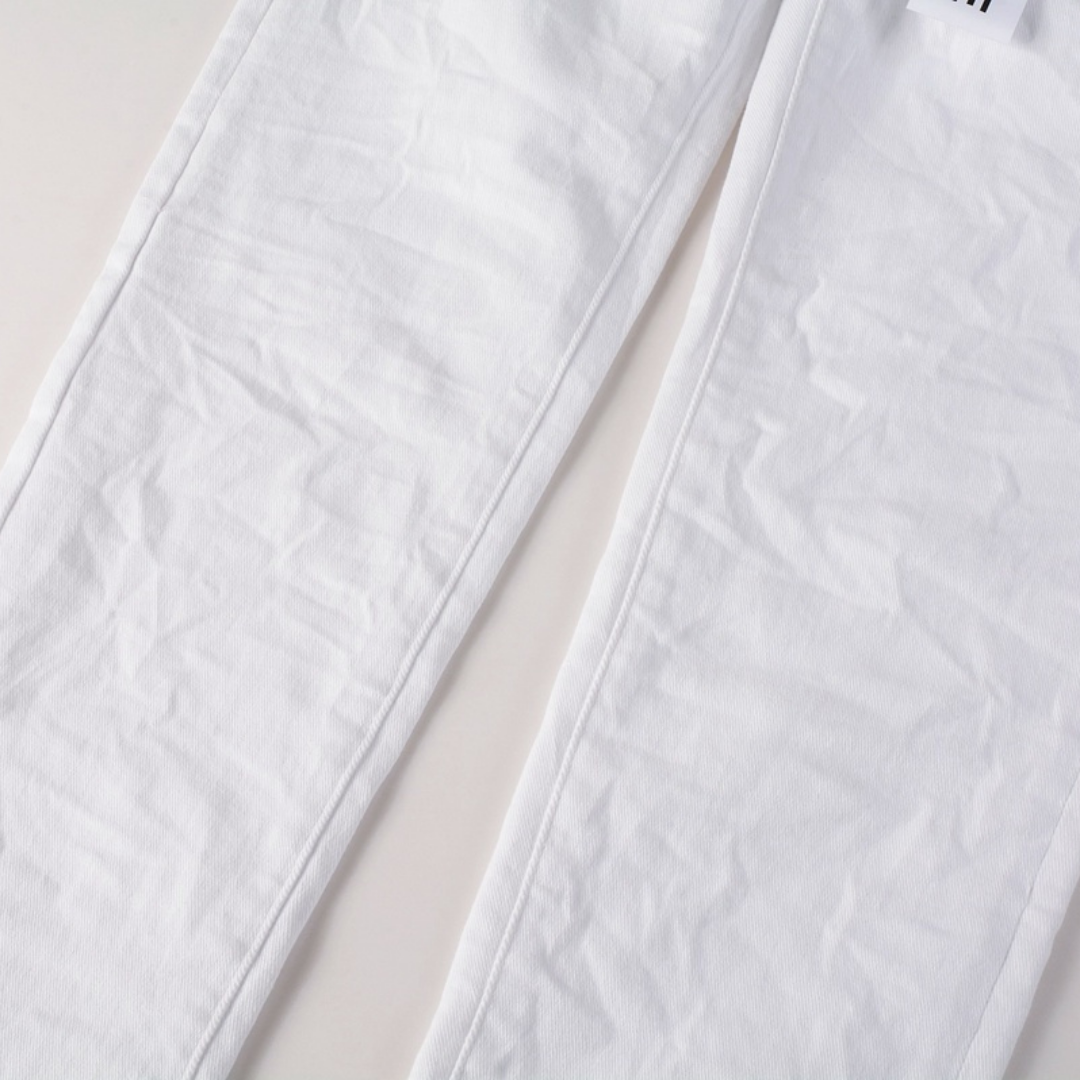 Purple White Jeans