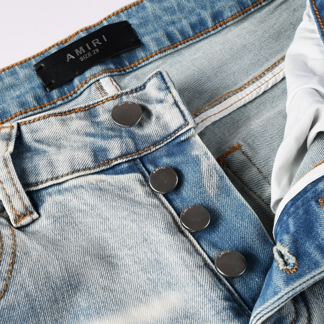 Amr Bandana Patch Jeans