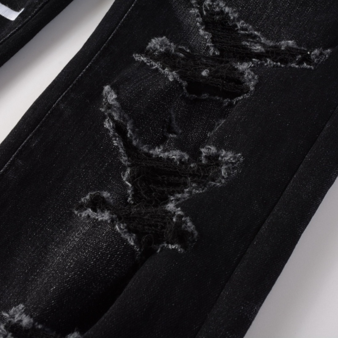 Amr M.A Bar Black Jeans