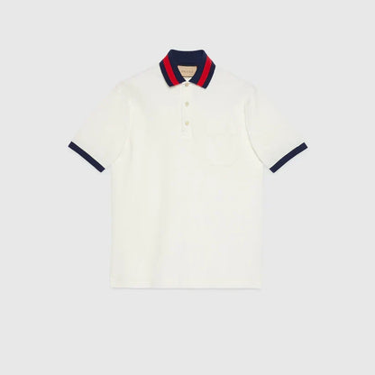 "GG" Polo Cotton