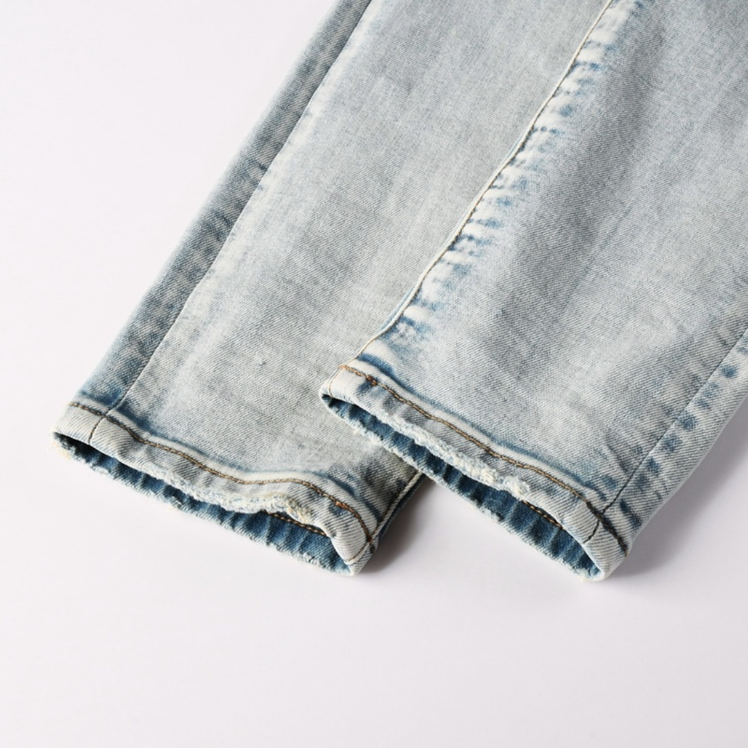 Amr Bandana Patch Jeans