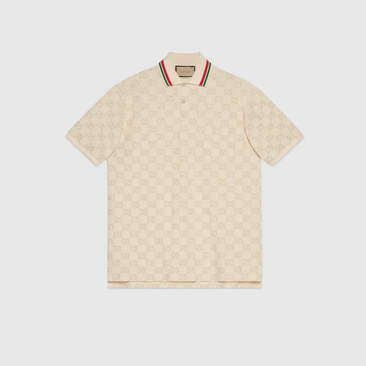 "GG" Monogram Polo Shirt