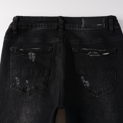 Amr M.A Bar Black Jeans