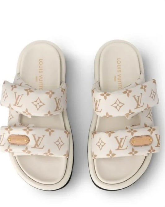 "LV" Monogram Sandalen