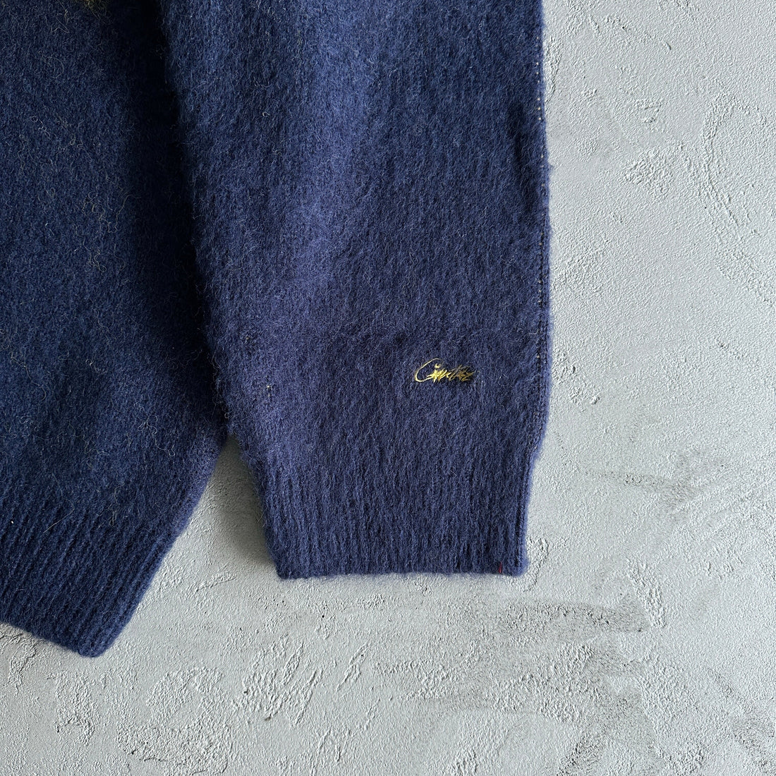 "CRTZ" Mohair Dark Blue