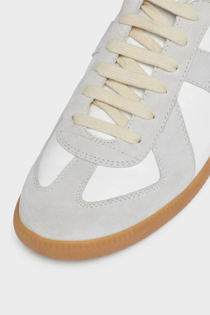 "Maison" Sneaker Weiß-Grau