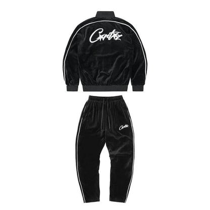 "CRTZ" Velvet Tracksuit