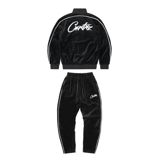 "CRTZ" Velvet Tracksuit