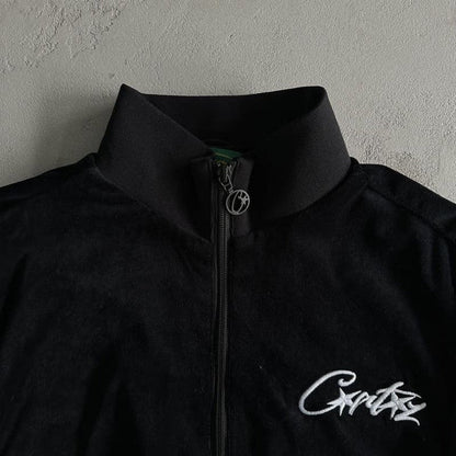 "CRTZ" Velvet Tracksuit