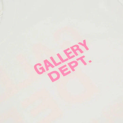 "Dept" Tee Pink