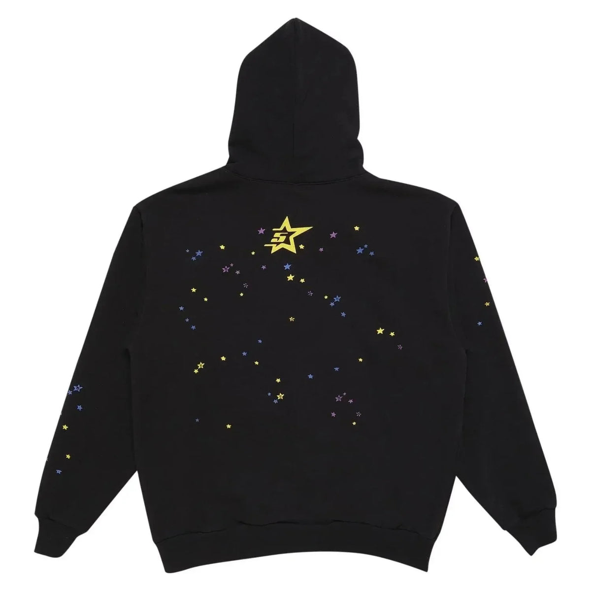 "Sp5der-Hoodie" Black and Pink