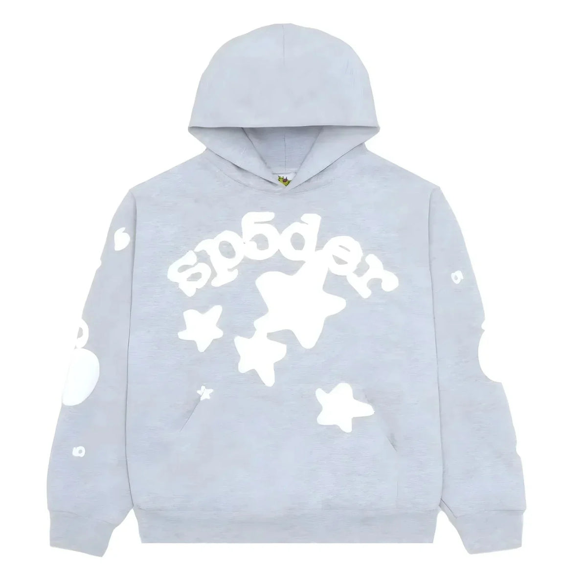 "Sp5der-Hoodie" Light Grey