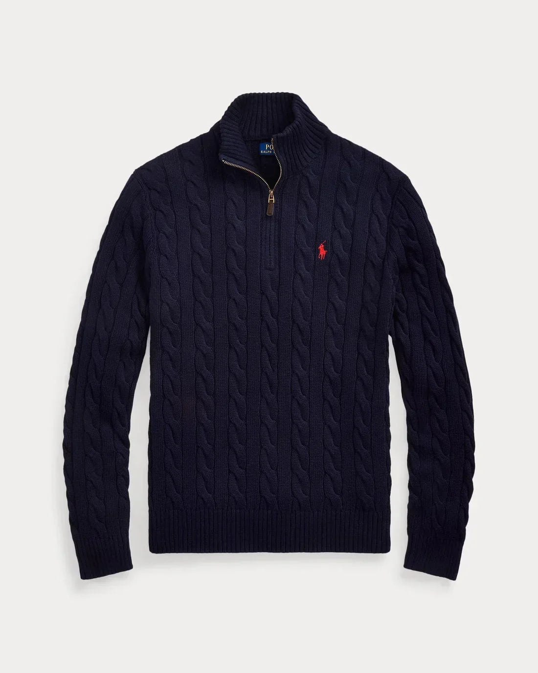 "RL" Knit Halfzip