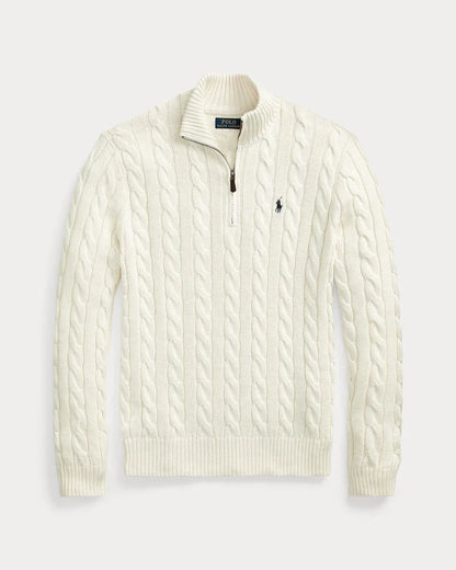 "RL" Knit Halfzip