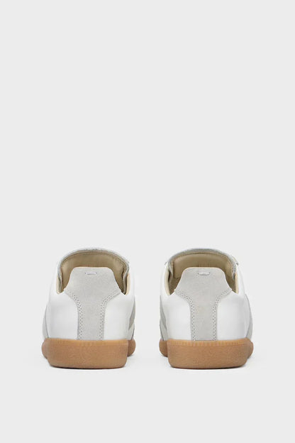 "Maison" Sneaker Weiß-Grau