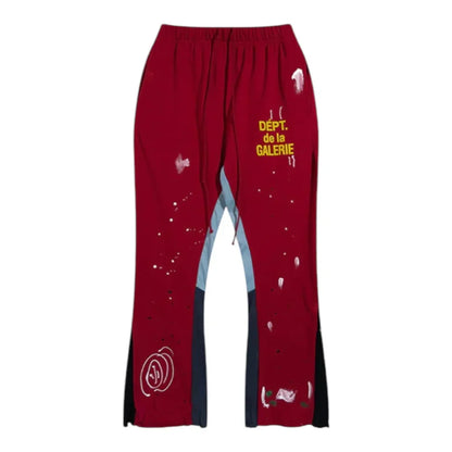 "Dept" Flared Jogger