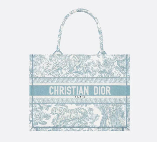 "D*OR" Shopper Bag Babyblue