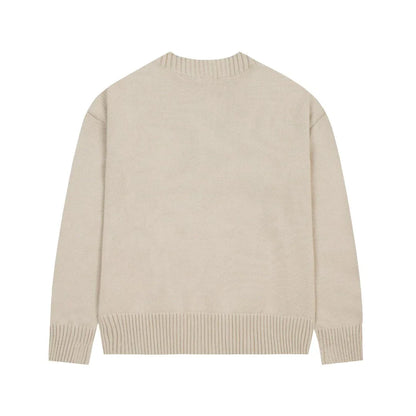 "Heart" Sweater Cream (UNISEX)